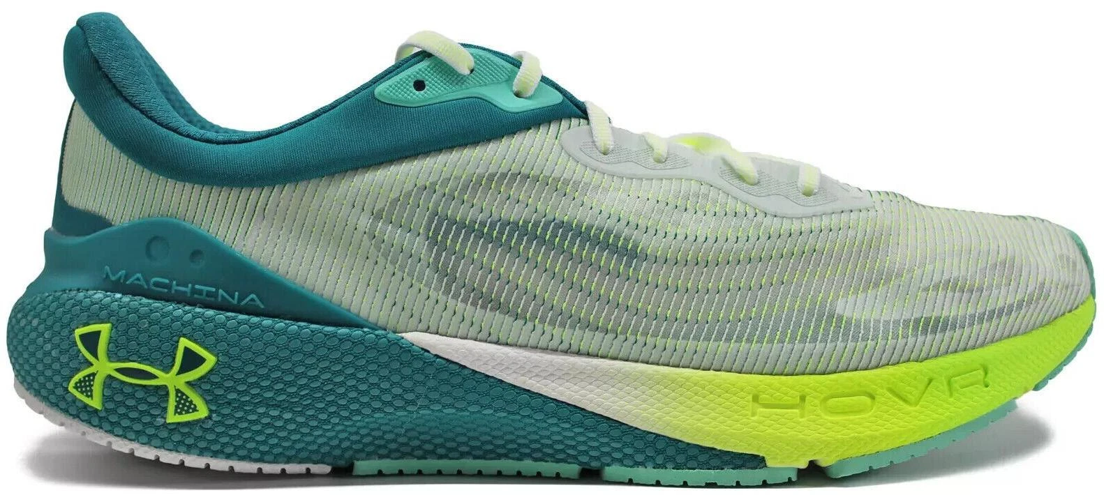 Under Armour Flow Velociti Running Shoes Men\'s Summer Lime 10.5 Green Under Armour Flow Velociti Elite Aqua Foam Lime Surge for  main image 4