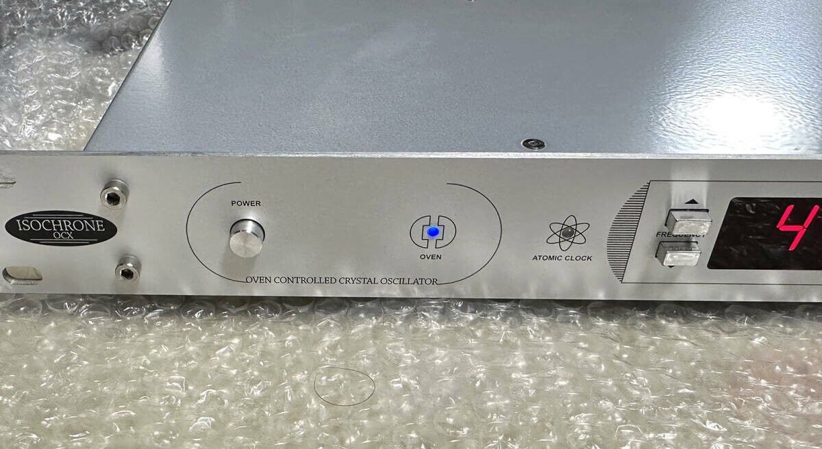 Antelope Isochrone OCX High Resolution Audio Clock Generator Antelope Isochrone OCX High Resolution Audio Clock Generator