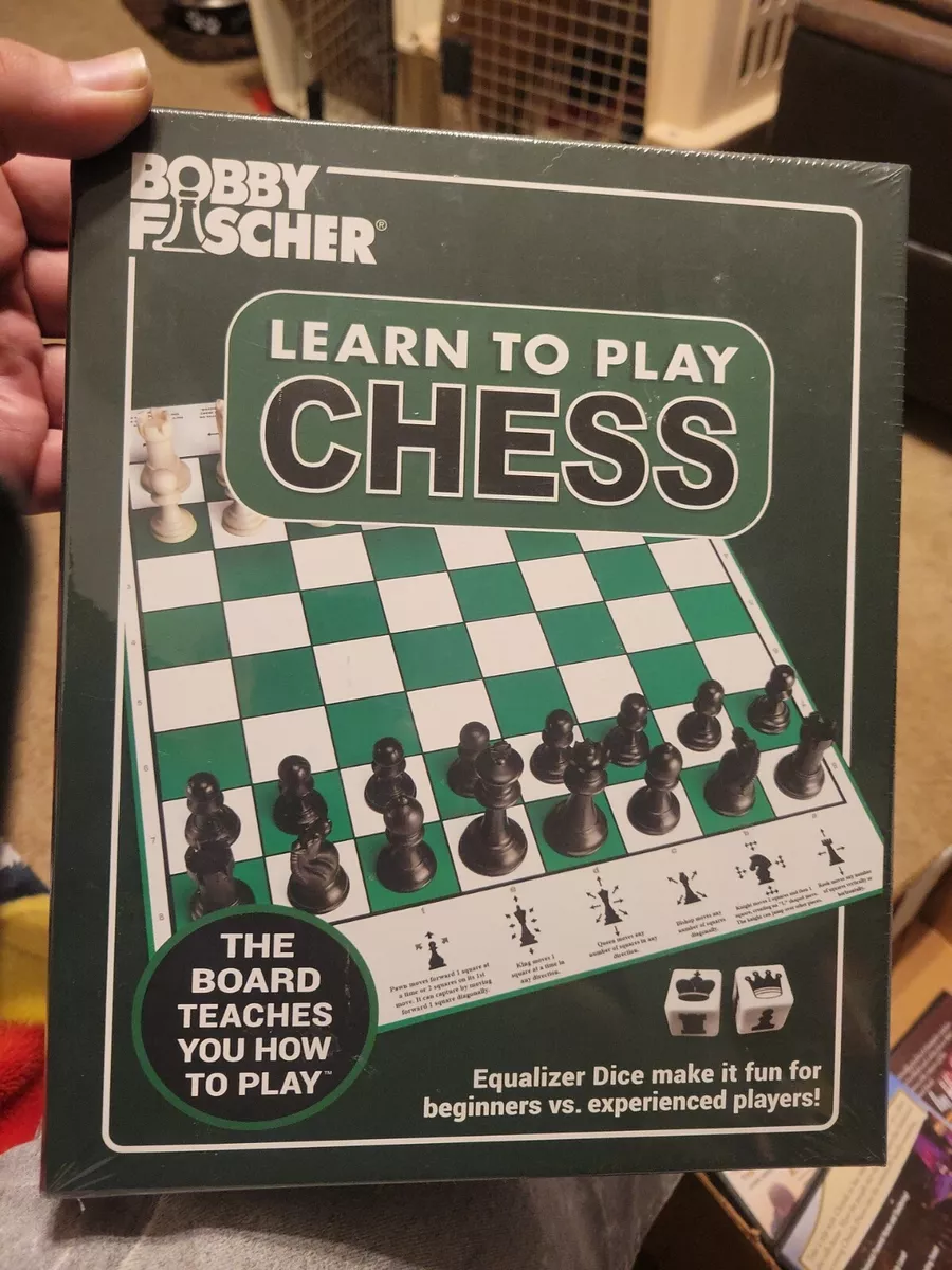 Bobby Fischer� Learn To Play Chess Set Board Game, Easy To