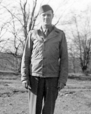 ORIGINAL VINTAGE PHOTO: Military Man Male Uniform 40's 40s WW2 WWII 1940's 1940s