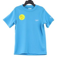 Speedo Girl's Swim Tee, size X-Large 16 , Blue