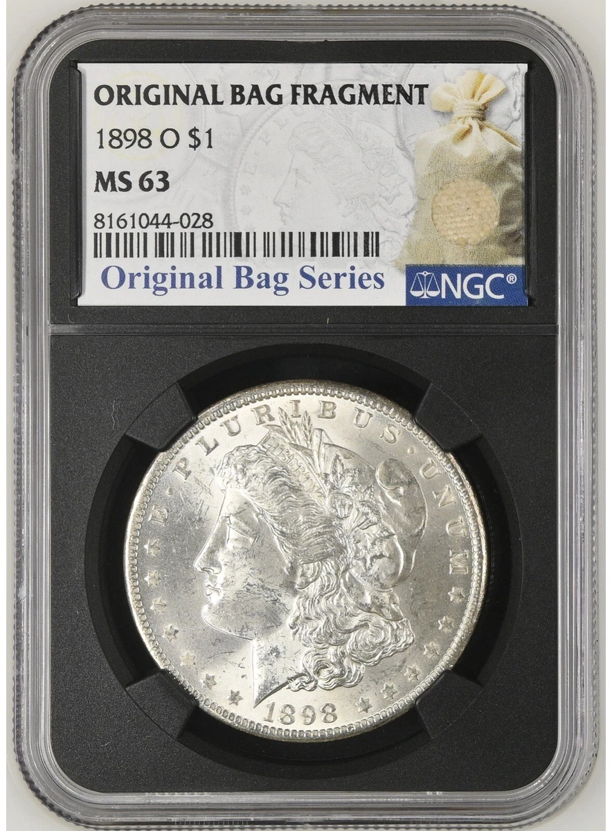 New Orleans Grade MS 63 1898 Year Morgan US Dollars (1878-1921