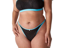 Cacique New With Tags Animal Lace Dipped Thong Size 22-24W 2-2X