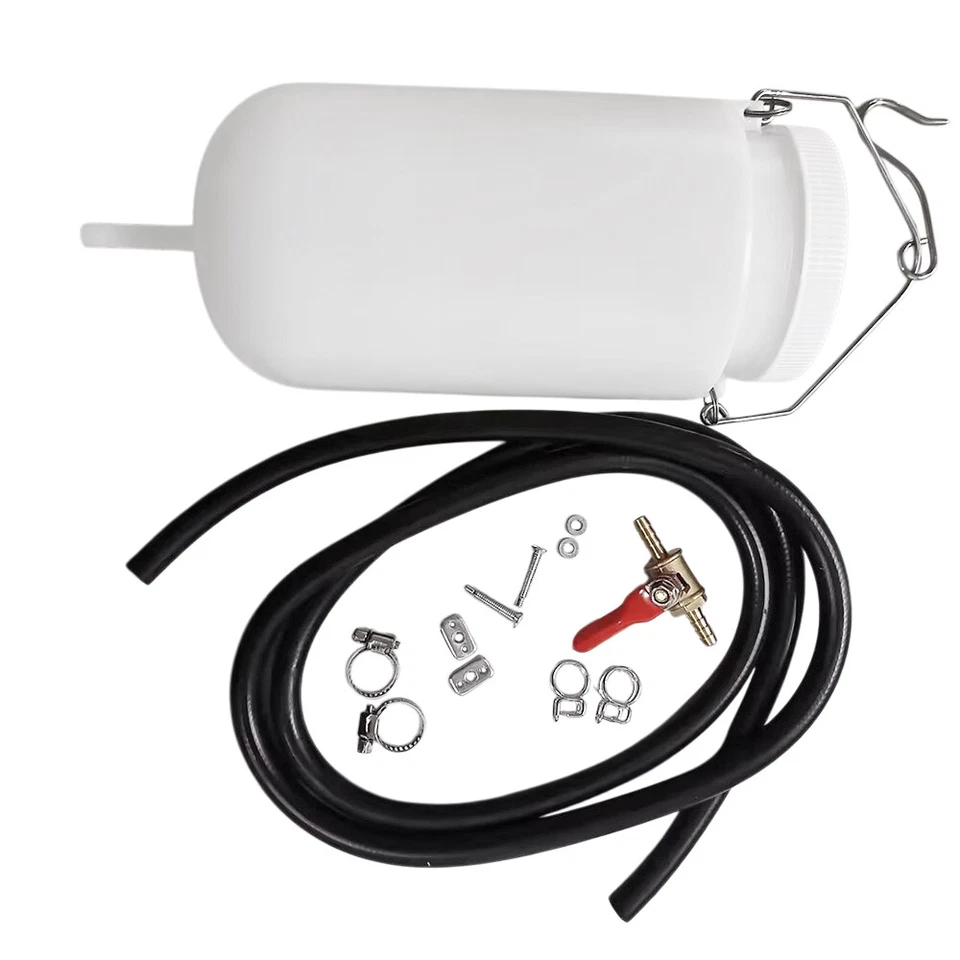 Motorcycle 1 Litre Auxiliary Fuel Tank & Carb Balancing Tool Motorcycle Gas Tank - image 3 of 4