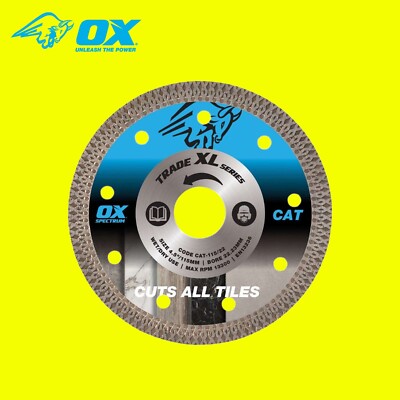 OX Tools CAT-115/22 115cm x 22,23cm XL All Tile Diamanttrennscheibe