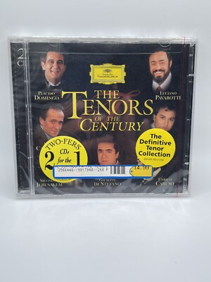 The Tenors Of The Century Audio CD New Sealed 0424