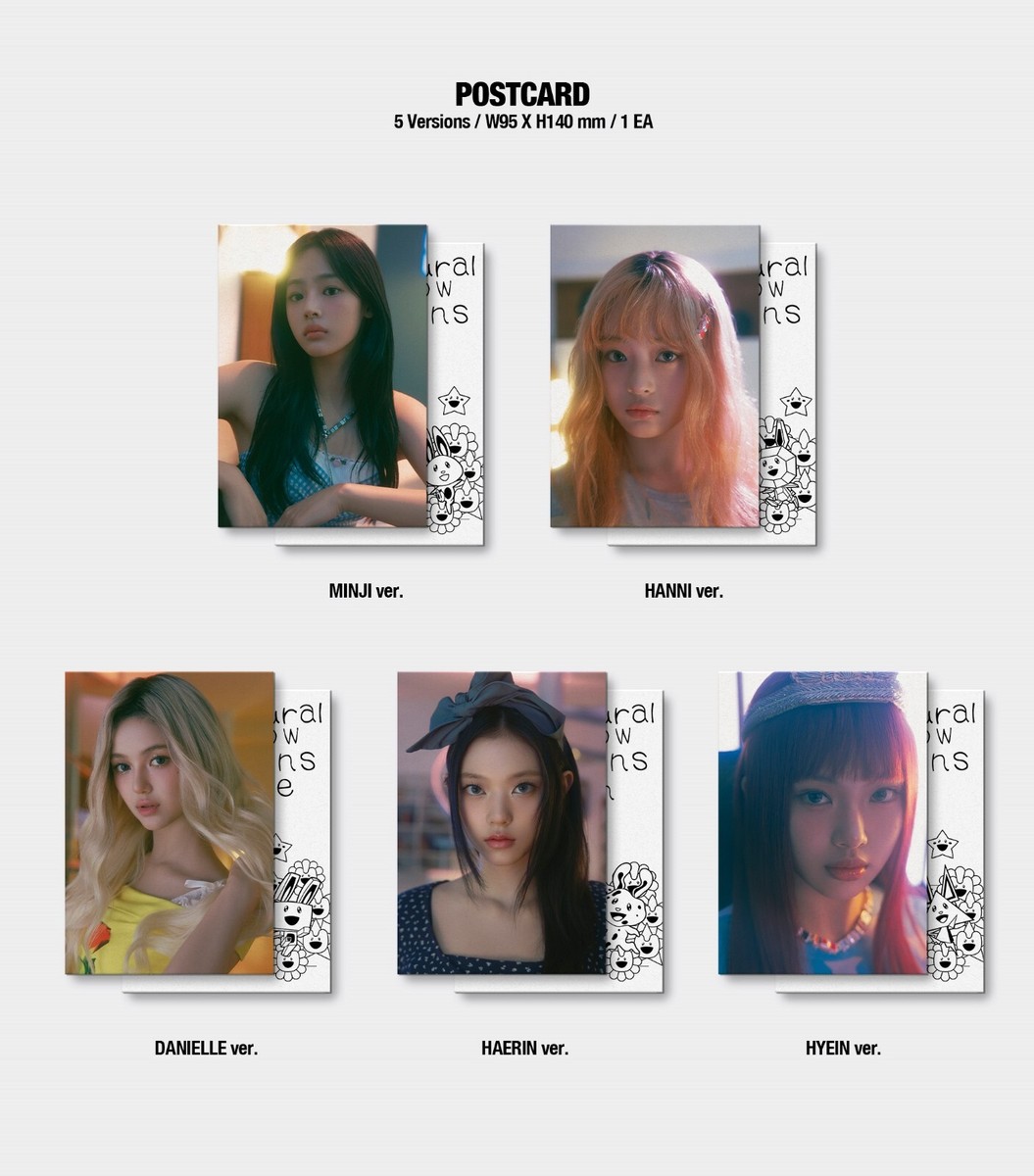 NewJeans Album Supernatural NJ X MURAKAMI Cross Bag MINJI Ver. CD+