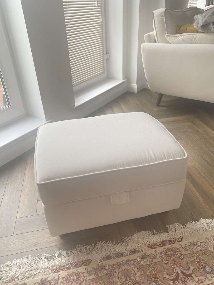 Brand New Zinc French Connection footstool UK