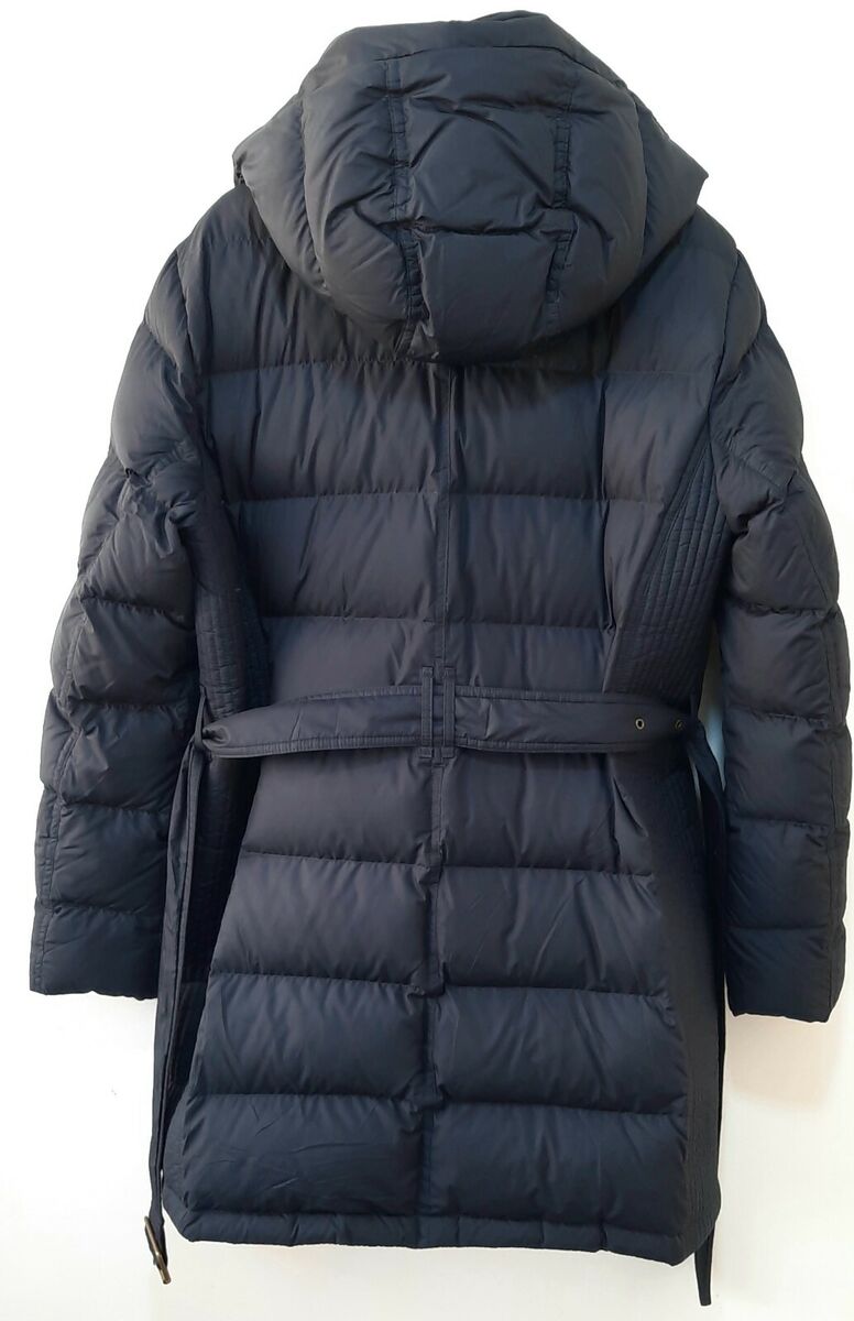 Burberry Brit Goose down quilted nova check blue navy puffer Burberry Brit Goose down quilted nova check blue navy puffer