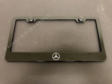 1xmblogo Black Stainless Metal License Plate Frame Screw Caps