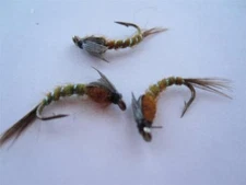 1 DZ D-3 MIGHTY MAY'S (PATTERNS & SIZES AVAILABLE), NYMPHS ***GET YOU SOME***