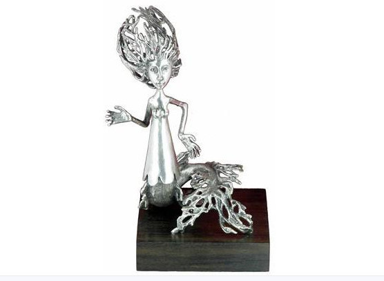 Pendentif Sirène En Argent Massif Toulhoat - Bijou Breton Celtique, Neuf Avec Étiquettes