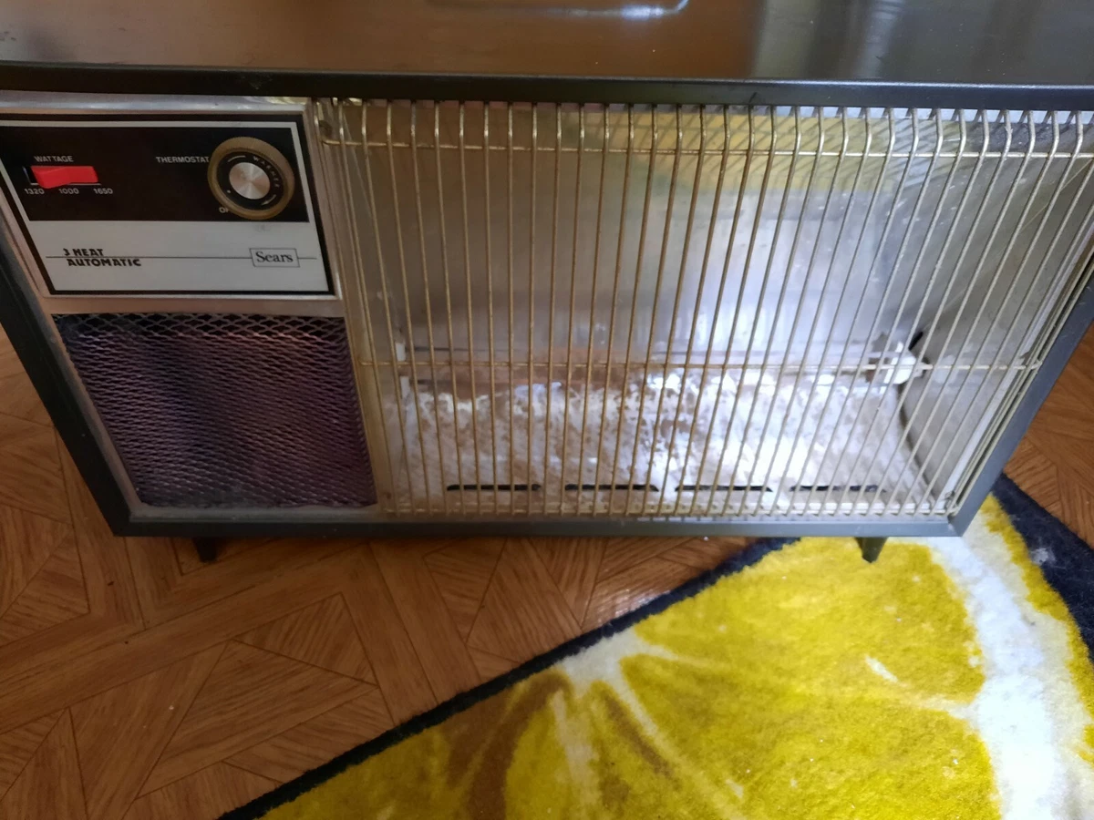 Vintage Sears Kenmore Electric Space Heater Model 34471791 | eBay