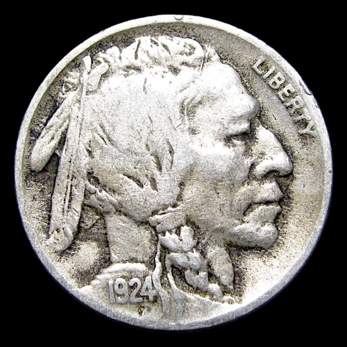 1924-D Buffalo Nickel ---- Nice Coin ---- #518I