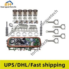 Rebuild Kit+5pcs Connecting Rod For Kubota F2803 Engine M5400 M4700 Tractor