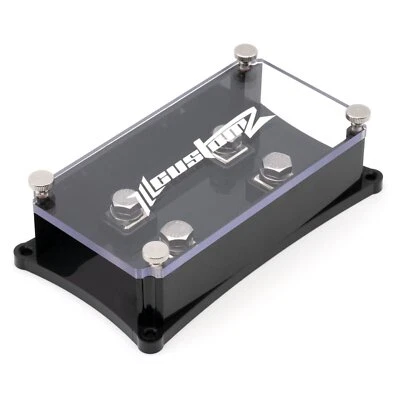 ILL Customz 2 Spot ANL Fuse Block Lug Style Heavy Duty Fused Distribution Block