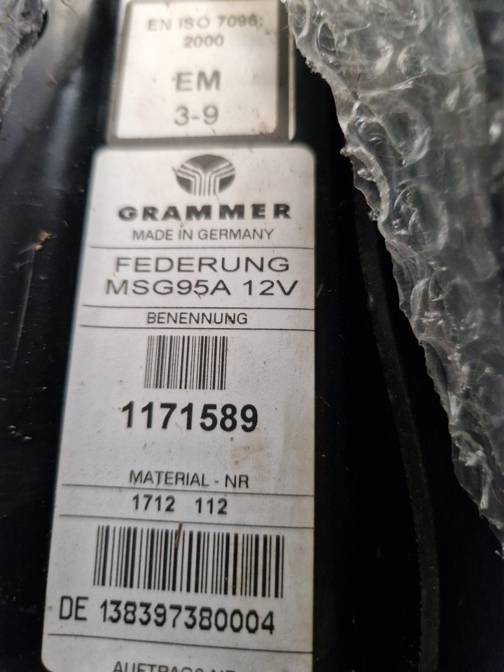 Grammer Tractor Air Seat Base eBay