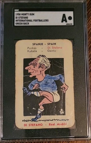 PELE Rookie 1958 Monty Gum International Footballers ⚽️ Complete 70 Card SET SGC - Picture 6 of 6