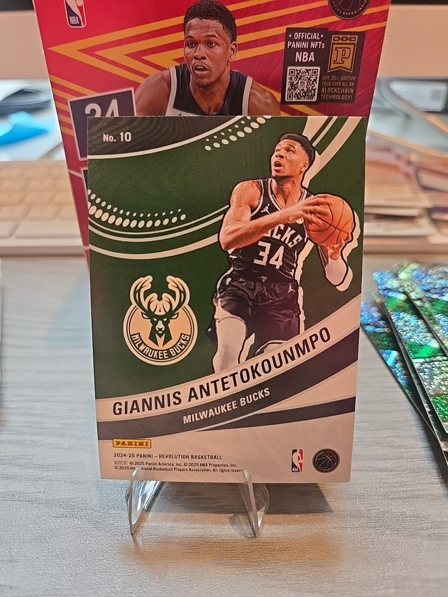 2024-25 Panini Revolution - Vortex Giannis Antetokounmpo #10 | eBay