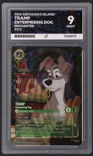 Tramp - Enterprising Dog graded ACE 9 for sale on eBay
