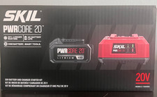 Skil CB5196B-11 20V PWRCORE 20 Battery 4 Ah and Charger Starter Kit NEW