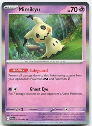 Mimikyu 037/091 Paldean Fates