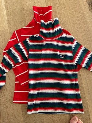 Pair of Lacoste Kids Size 5 Turtlenecks