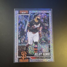 Topps 2026 Series 1 Heliot Ramos Holofoil Parallel #8 San Francisco Giants Card
