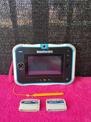 VTech InnoTab 3S Kids Learning Game Touch Tablet System With Games
