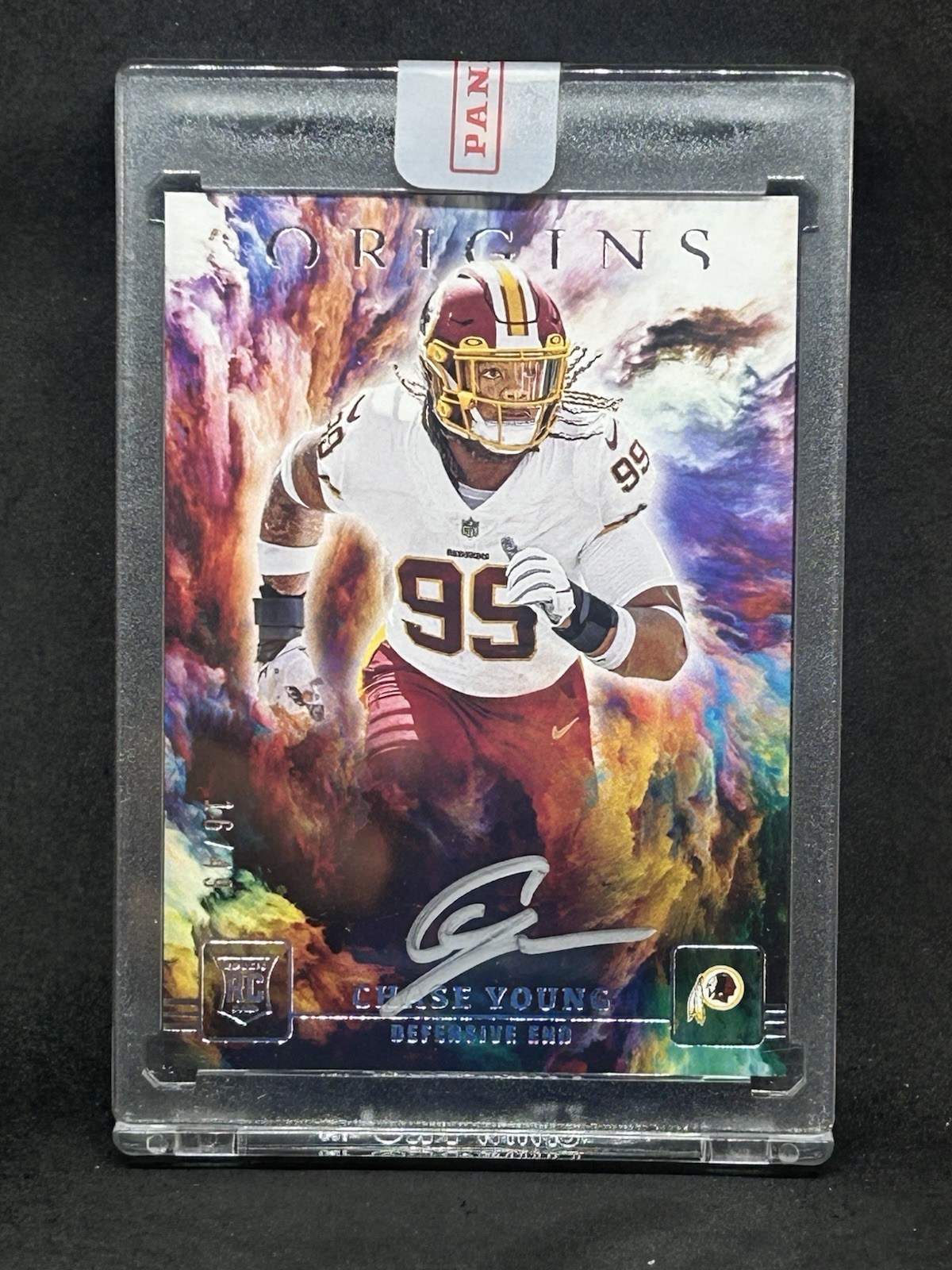 Chase Young Panini Origins Autographs #OACH Silver Ink