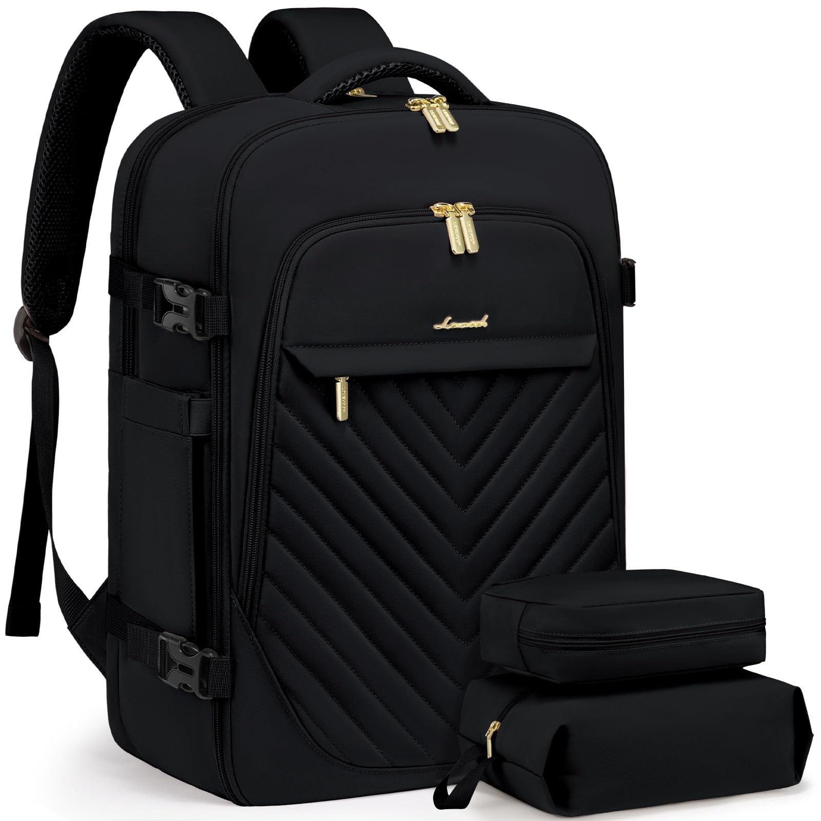 40L Travel Backpack for Women & Men Carry On Airplane Approved TSA Friendly