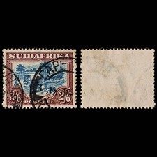 3730 SOUTH AFRICA 2'6sh Brown,Dark opal green 1927. SG37 (E) Sc30a Mi37A Fine. c