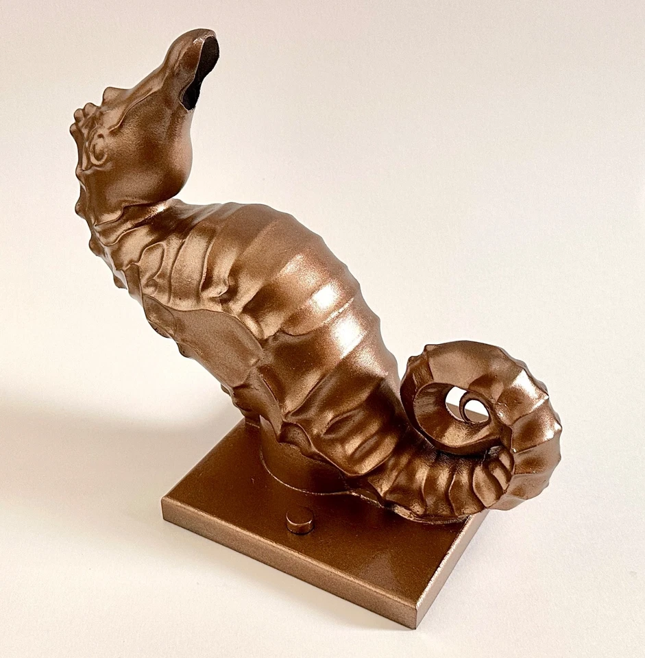 Seepferdchen Überlauf - Luxus transparenter Abstieg Scupper Wasserspiel - Bild 4 von 4