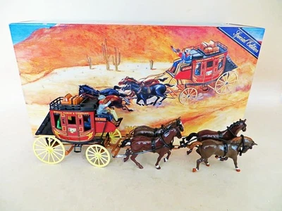 MATCHBOX YSH3 1875 WELLS FARGO STAGECOACH. MOY MODELS OF YESTERYEAR - Image 1 of 4