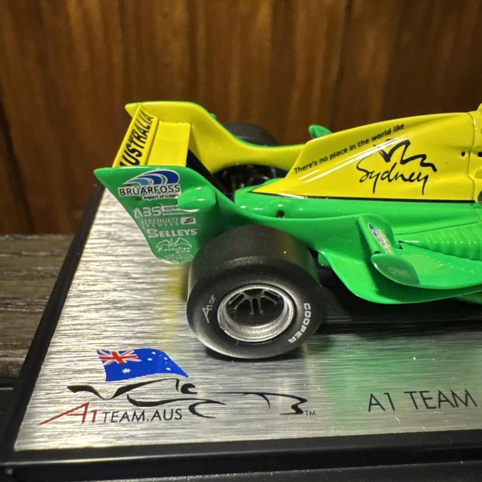 Diecast 1/43 Amalgam A1gp Team Australia Race Car Not F1 Formula 1 Spark - Image 3 of 4