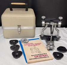 Hanau Arcon Full Denture Prosthodontics  Dental Articulator With Case G2U