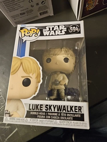 Star Wars Luke Skywalker Funko Pop 594 Bobblehead