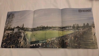 Alfred-Kunze-Sportpark BSG  Chemie Leipzig Stadion-Poster 11 Freunde 182 01/2017