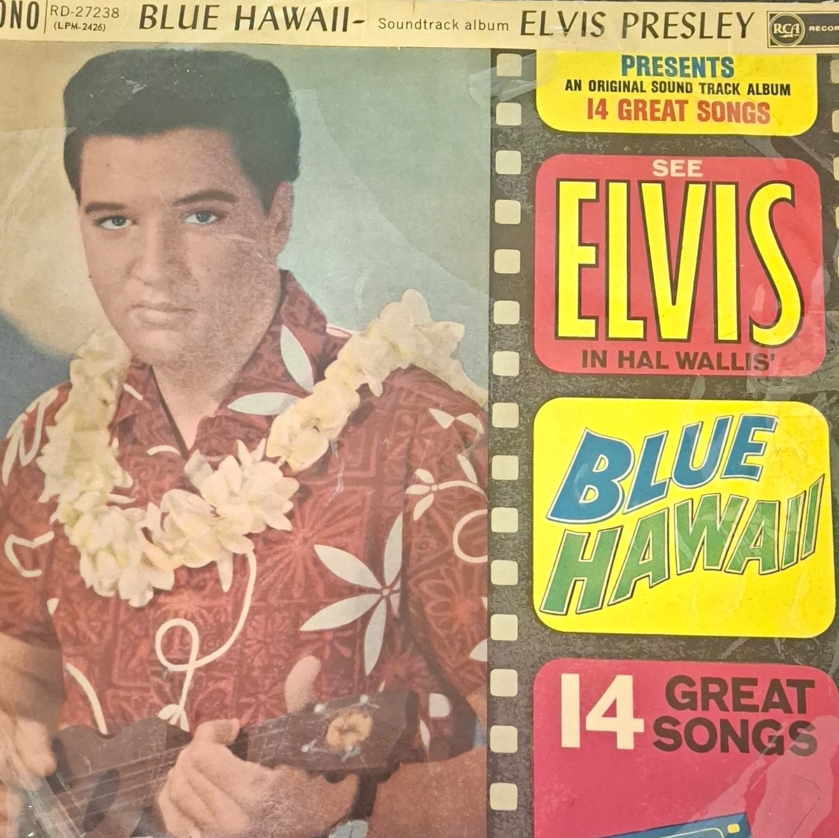 Elvis Blue Hawaii Lp for sale | eBay UK