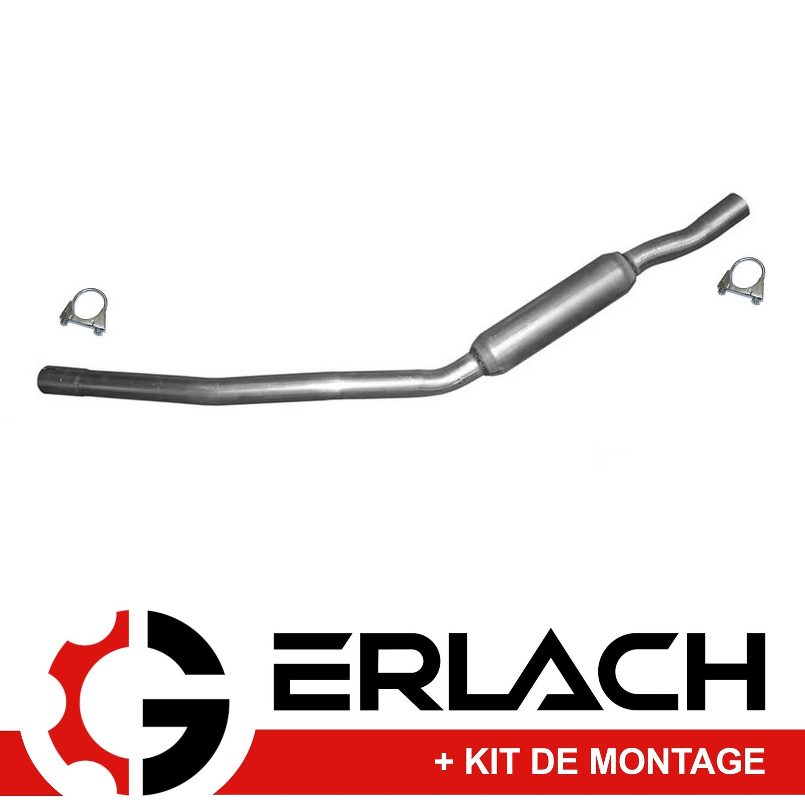 Silencieux intermédiaire Fiat 130 pour éliminer les fuites de gaz moteur 2.9 3.2