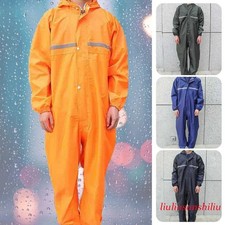 Conjoined Rain Suit Motorcycle Waterproof Raincoat 1 Piece Men Fashion Work
