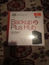 Image of Seagate Backup Plus Hub 8TB External Hard Disk Drive HDD USB (Sealed)