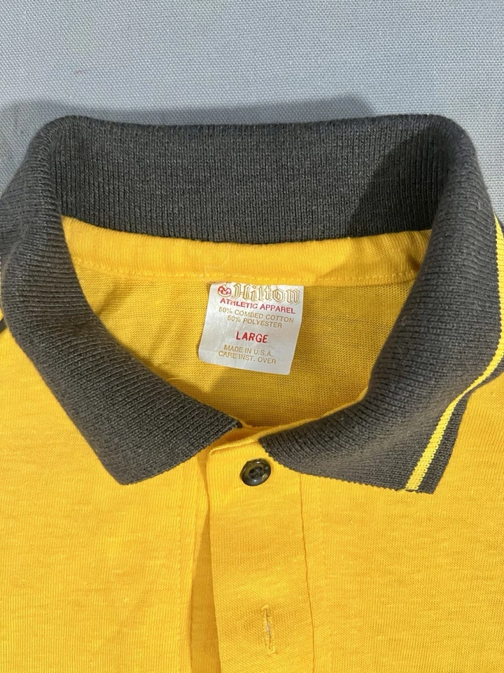 Camisa Winchester Shooting manga corta vintage talla L amarilla fresca Foto 2 de 4