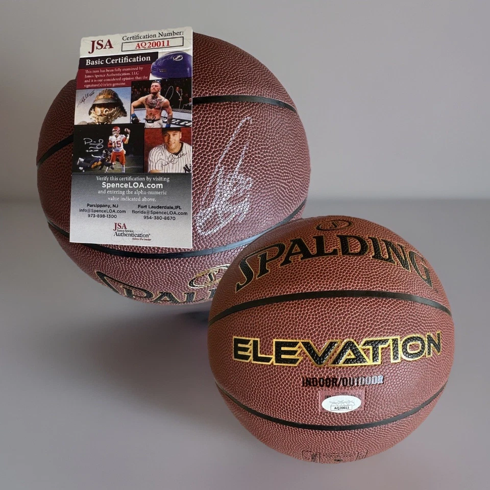 Stephen Curry signed autographed basketball. Steph. W/display. JSA. Warriors - Image 2 of 4