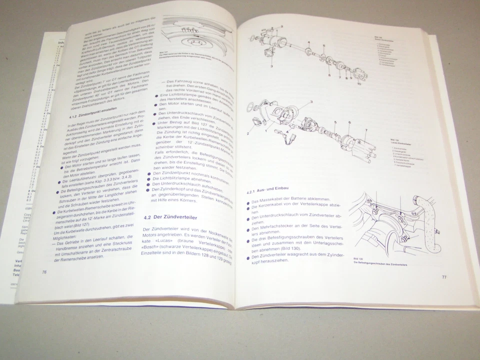 Manuale di Riparazione Ford Fiesta 1300/1400/1600/XR 2 - Da Anno 1983 - Immagine 4 di 4