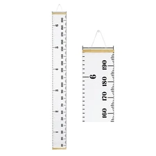 PandaEar Baby Height Growth Chart Ruler| Kids Boys Girls | Removable Wall Decor 