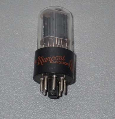 6N7 MARCONI TUBE röhre 6N 7 CV1957 VT-96 PAIR NOS