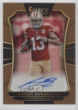 2016 Panini Select Rookie Signatures Copper Prizm 35/49 Aaron Burbridge Auto 0c2