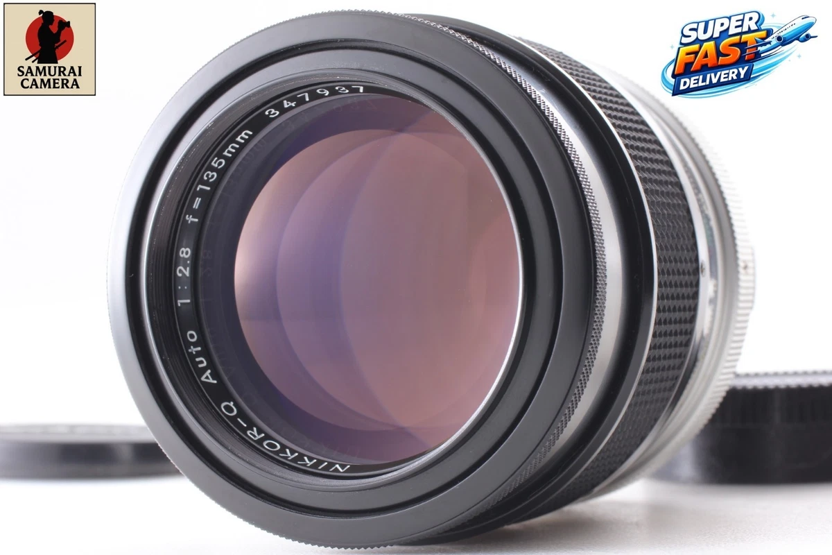 Nikon NIKKOR f/2.8 Camera Lenses 135mm Focal for sale | eBay