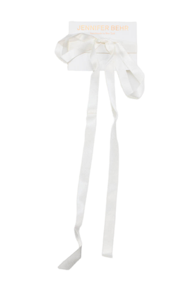 #ad Jennifer Behr Womens Gretta Necktie Ivory Size One Size $35.01